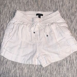 Selling white J. crew shorts!!